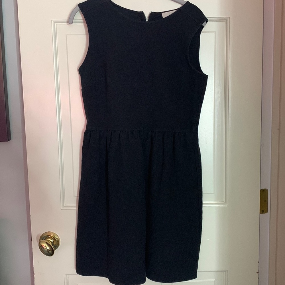 The loft size 8 petite black dress